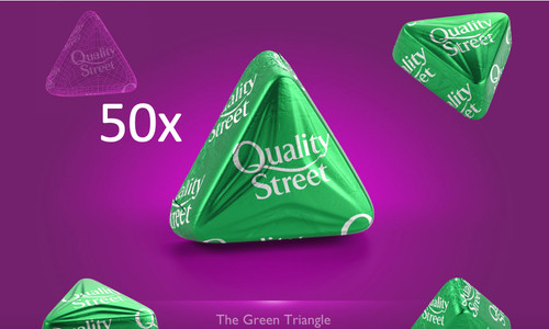 Triangoli verdi qualita - 50,