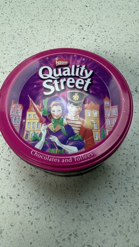 Nestle quality street tin - nestle,