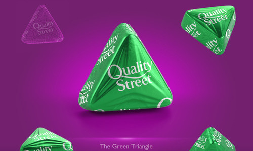 Triangoli verdi scegli mix - triangoli, n