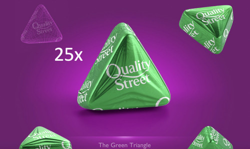 Triangoli verdi qualita - 25,