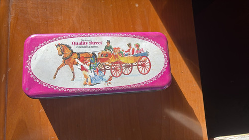 Scatola latta vintage - latta,